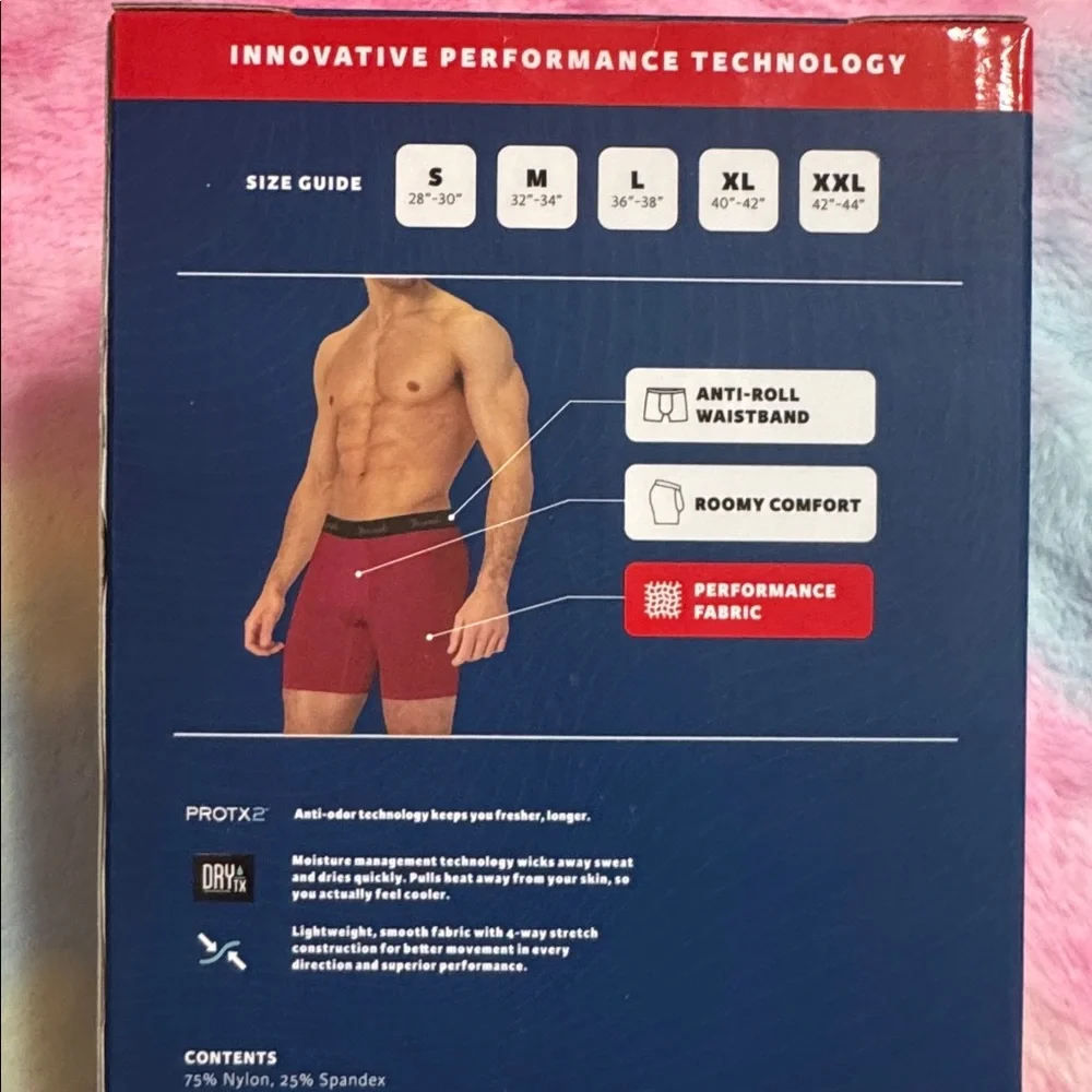 2/$10 Large Threads Premium Boxer Briefs Pickle boxers!